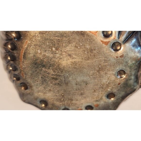 Sommeliers tasting cup with Chain 45"  Snake Design Thumb Ring  shallow silver - Picture 8 of 14